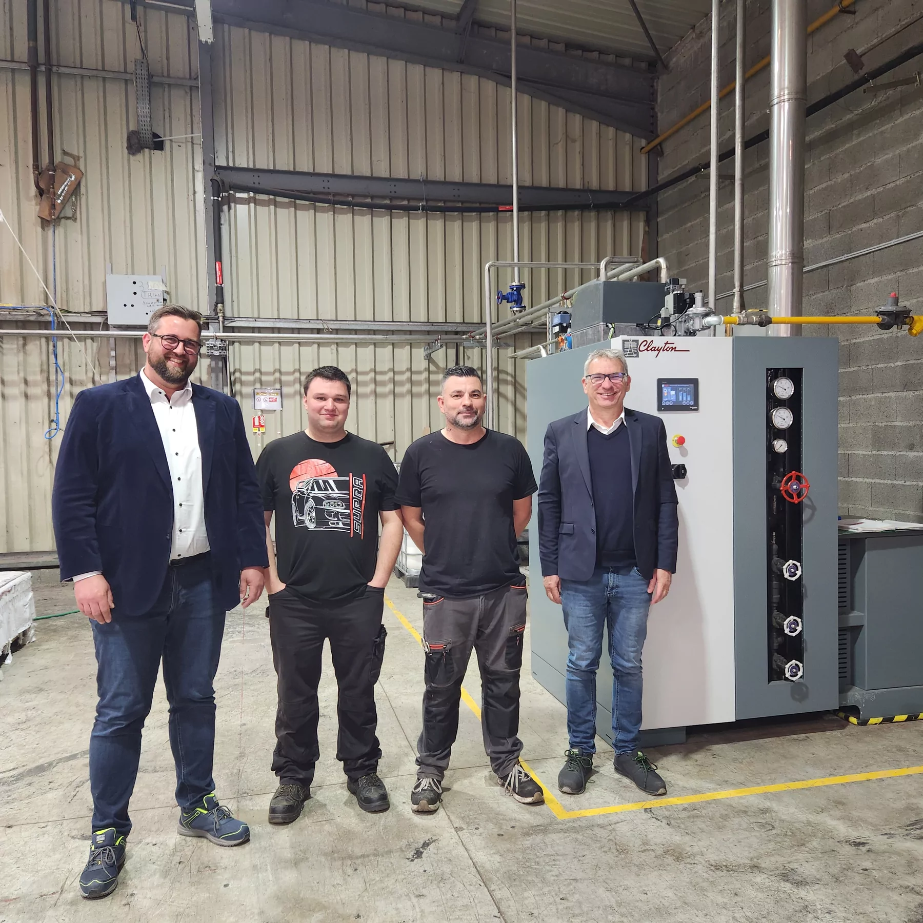 Modernisation of steam production at Manufacture Royale d’Aubusson - Ateliers Pinton