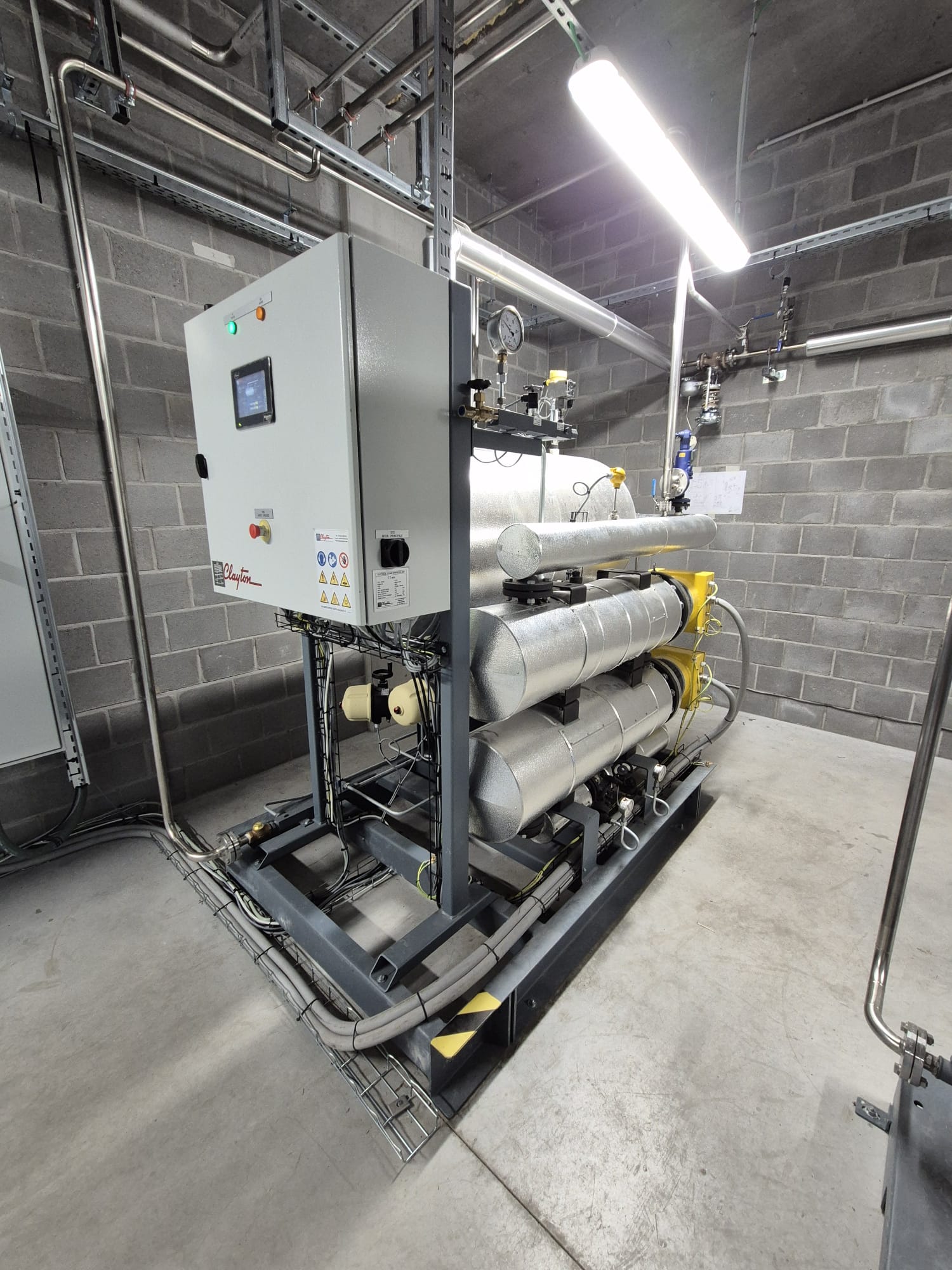 Reliable steam, essential for precision