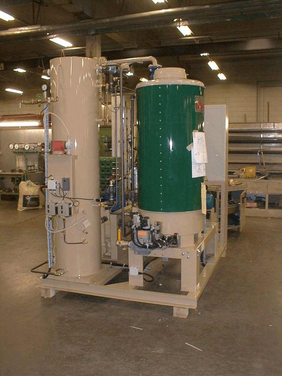 Bata Industrials vervangt Clayton stoomgeneratoren uit 1981 door nieuwe in 2006