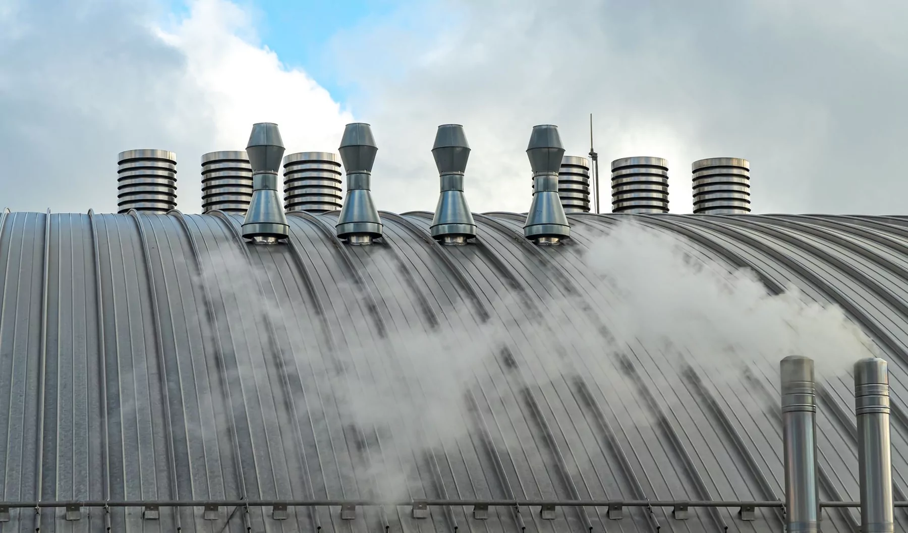 No longer suited to the process: the plant has changed, the boiler house has not