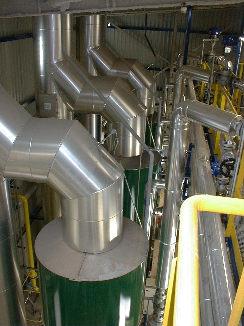 Chemical Industry Application - Four HP EG-604 Clayton Steam System