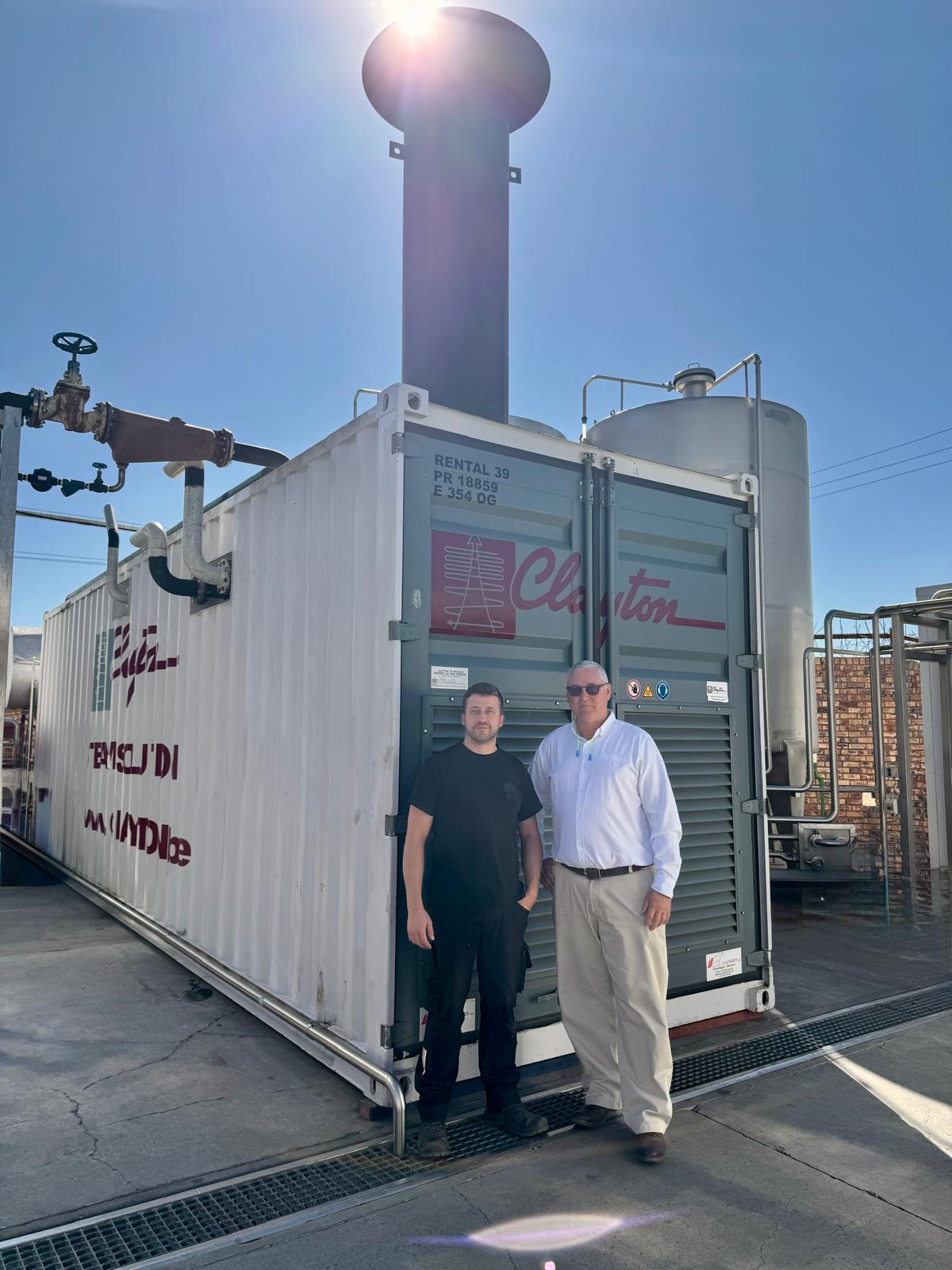 Crickley Dairy Keeps Production Flowing with Urgent containerised Steam Generator Deployment