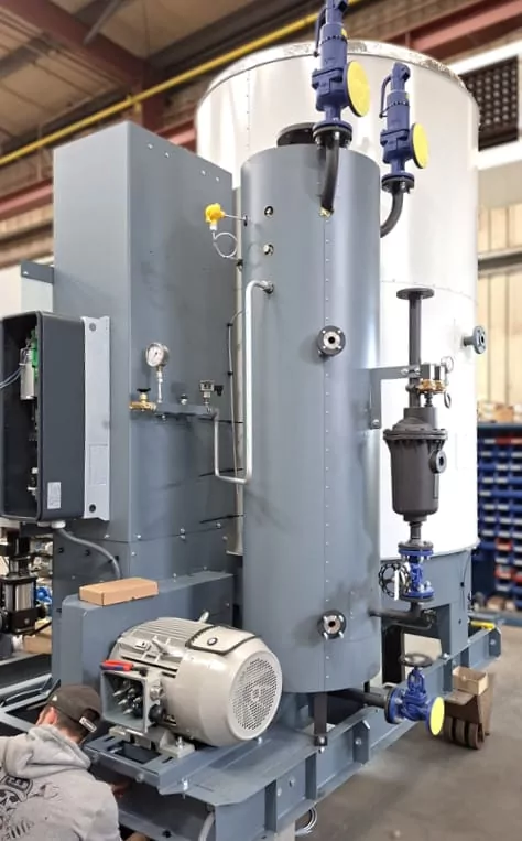Onze water-tube technologie verandert die vergelijking. Minder water in het circuit voor hetzelfde vermogen.